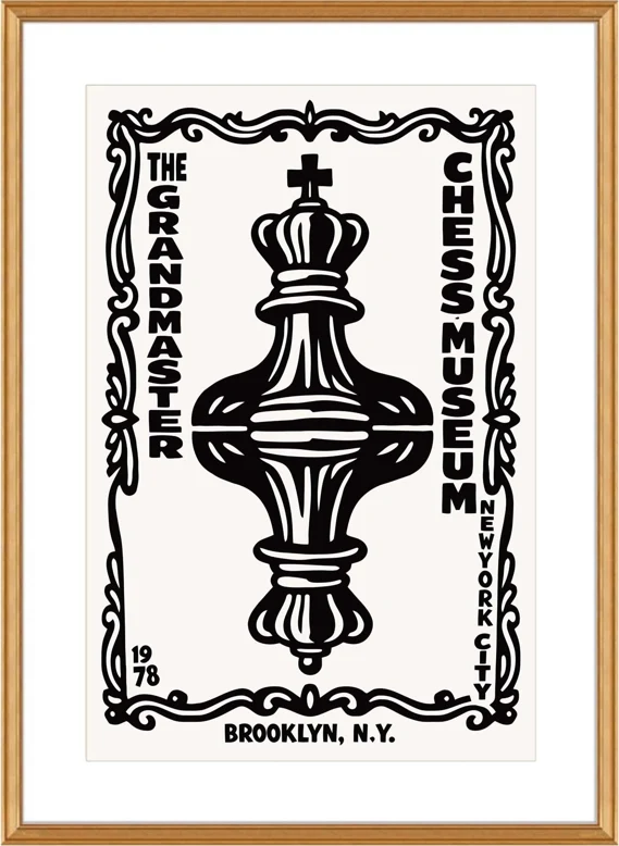 Chess Museum Poster Print