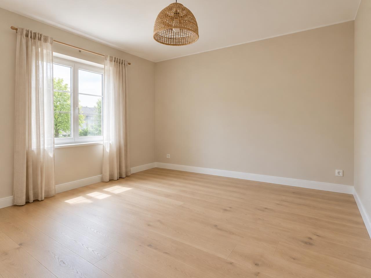 Soft-toned bedroom — a template you can design in DifferView